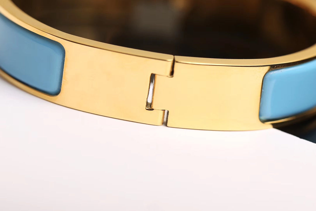 [Marins]H CLOUD BLUE BRACELET GOLD DIAMOND