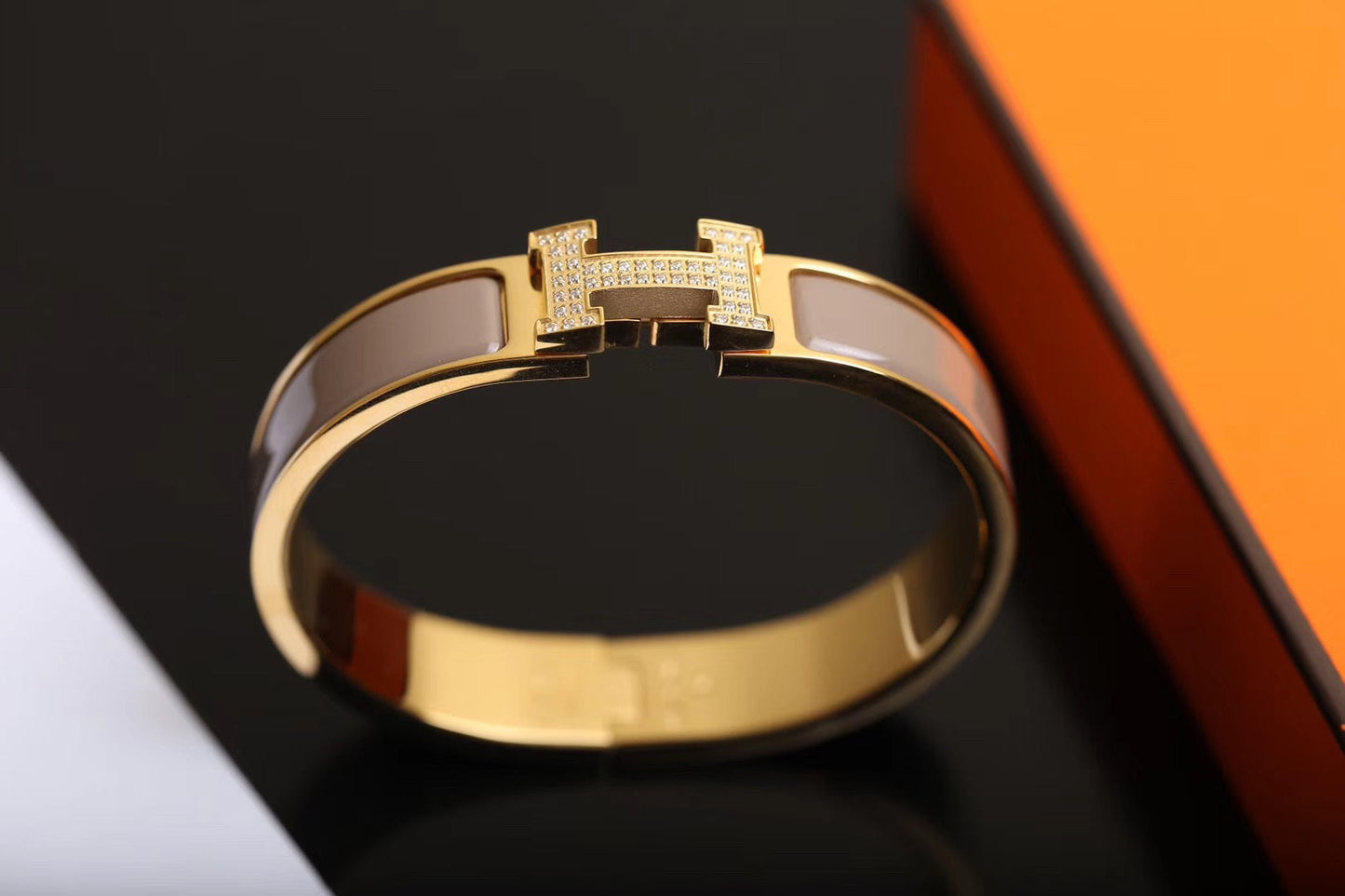 [Marins]H BRACELET GOLD DIAMOND
