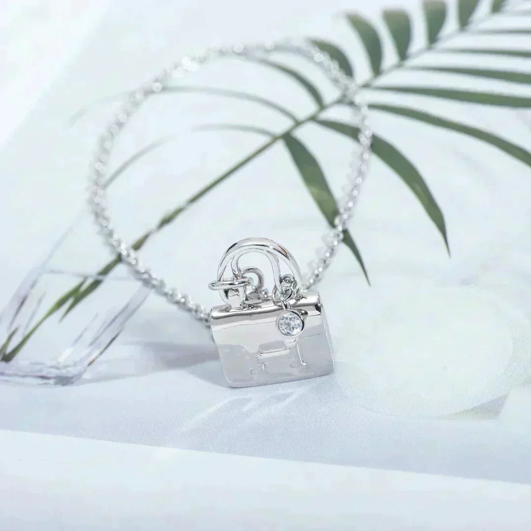 [Marin-Jewelry]AMULETTE PEDANT SILVER NECKLACE