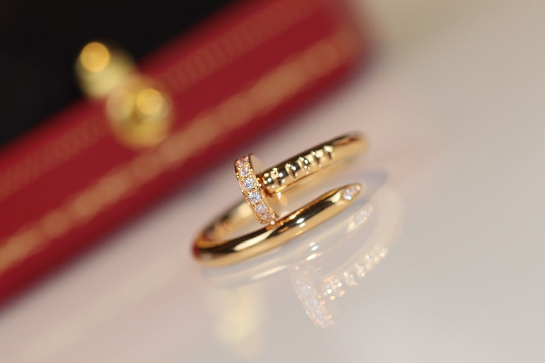 [Marins]JUSTE RING 2.65MM GOLD DIAMOND