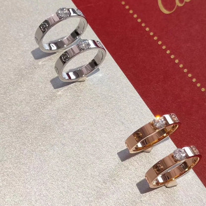 [Marins]LOVE RING 3.6MM 1 BIG DIAMOND