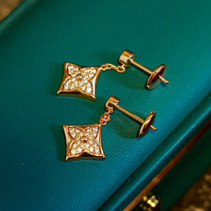 [Marins]STAR DIAMONDS EARRINGS GOLD