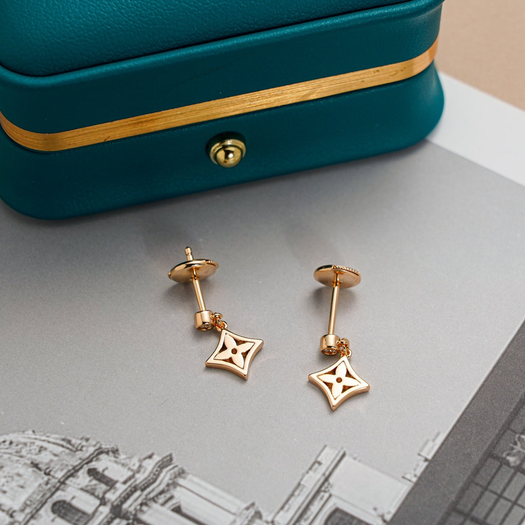 [Marin-Jewelry]STAR EARRINGS GOLD
