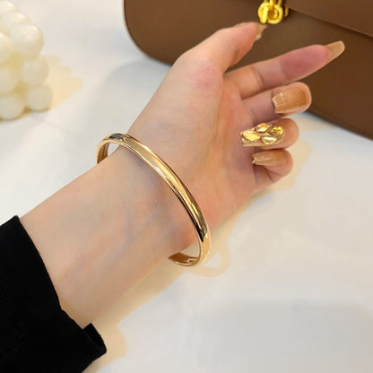 [Marin-Jewelry]PANTHERE GOLD DIAMOND OPEN BRACELET