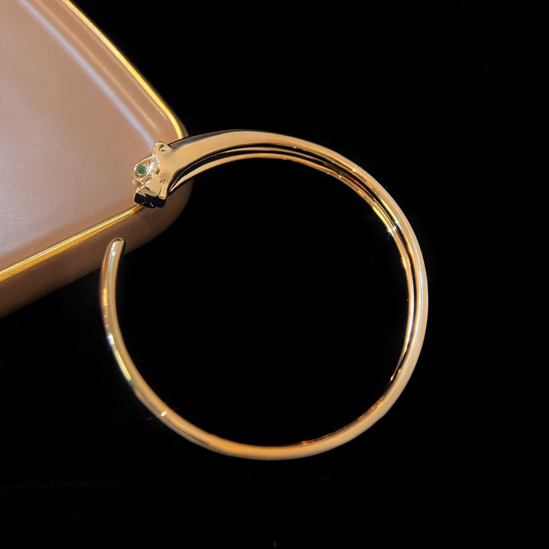 [Marins]PANTHERE GOLD OPEN BRACELET