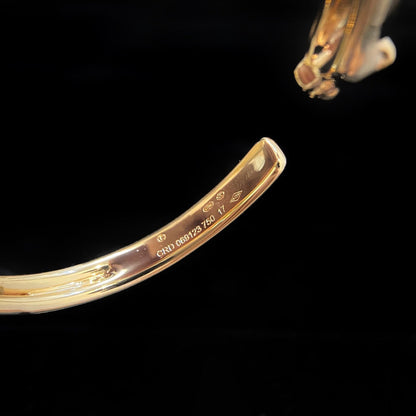 [Marins]PANTHERE GOLD OPEN BRACELET