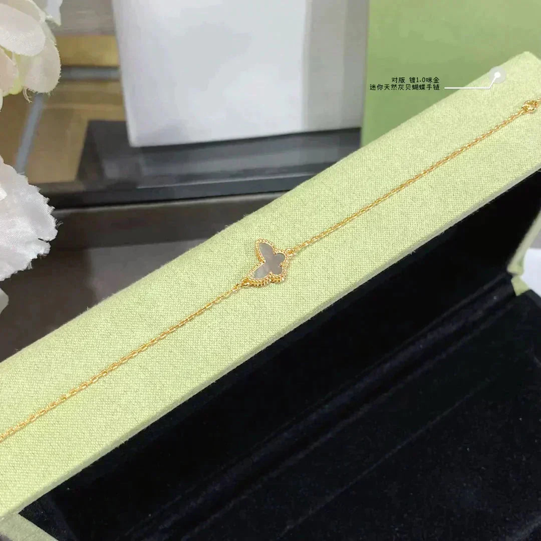 [Marins]BUTTERFLY DARK MOP BUTTERFLY BRACELET