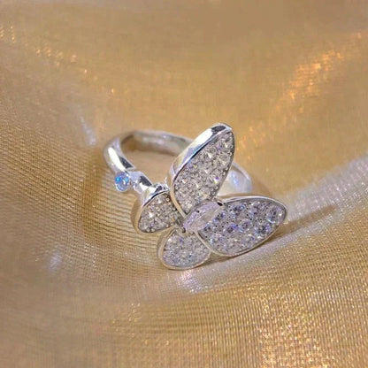[Marins]BUTTERFLY DIAMOND RING