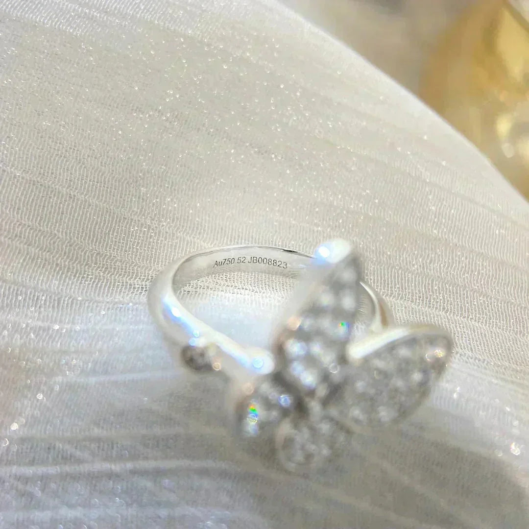 [Marins]BUTTERFLY DIAMOND RING