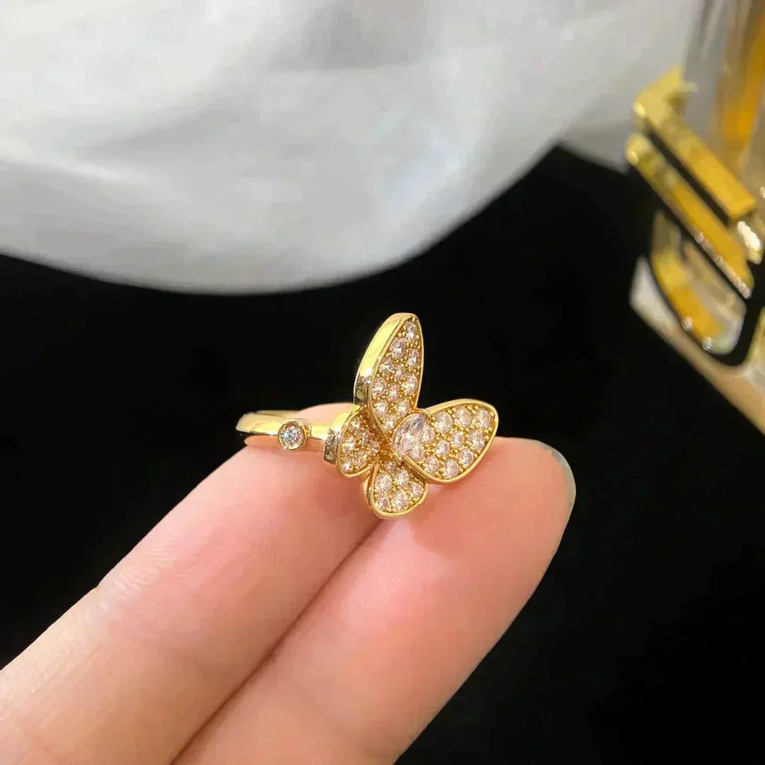 [Marins]BUTTERFLY DIAMOND RING