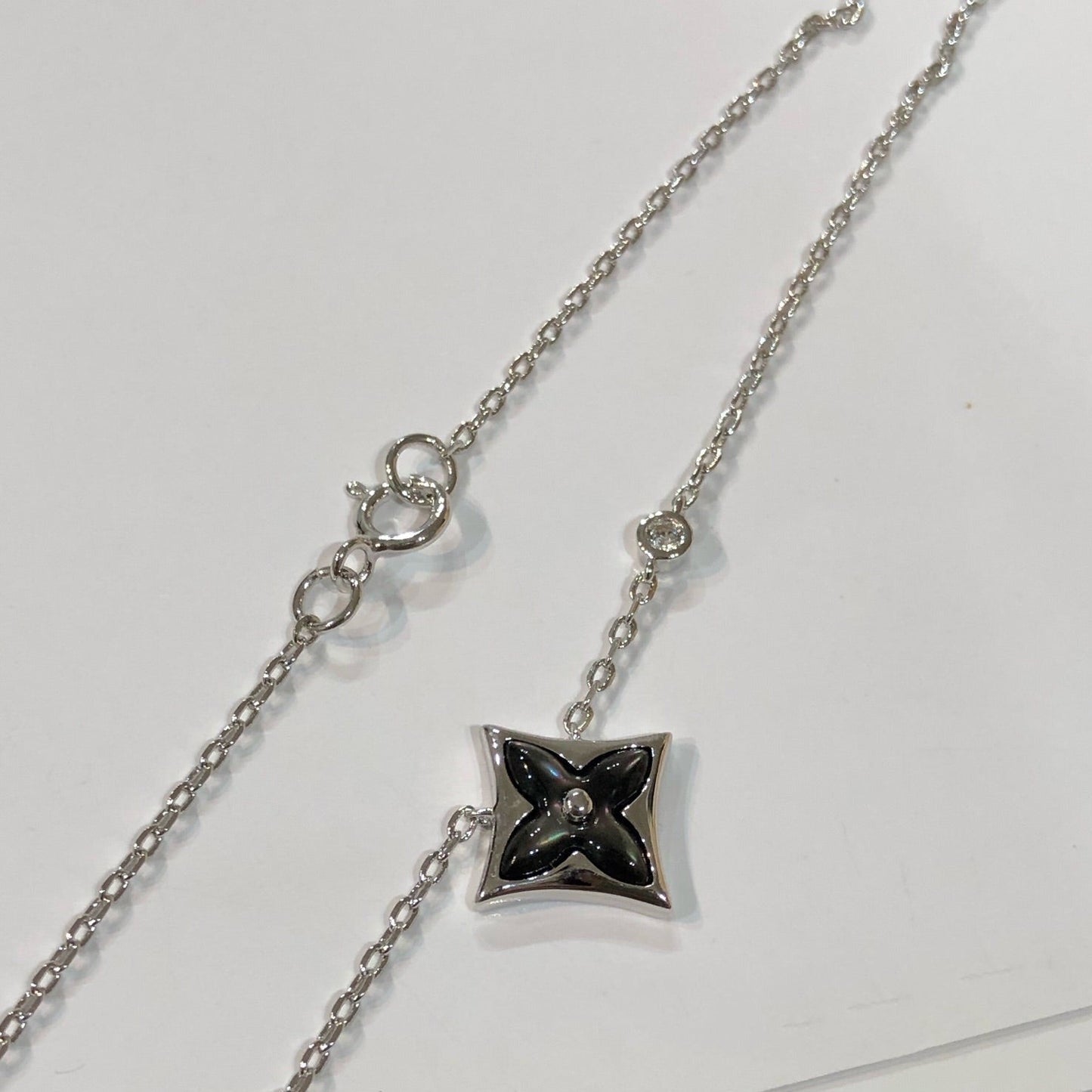 [Marins]STAR BLACK MOP NECKLACE