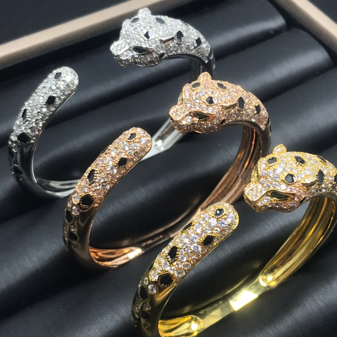 [Marins]PANTHERE BIG BRACELET DIAMONDS