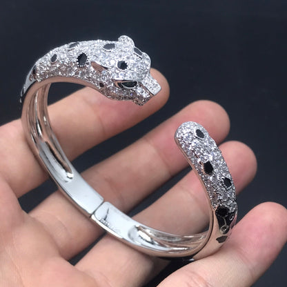 [Marins]PANTHERE BIG BRACELET DIAMONDS