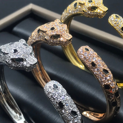 [Marins]PANTHERE BIG BRACELET DIAMONDS