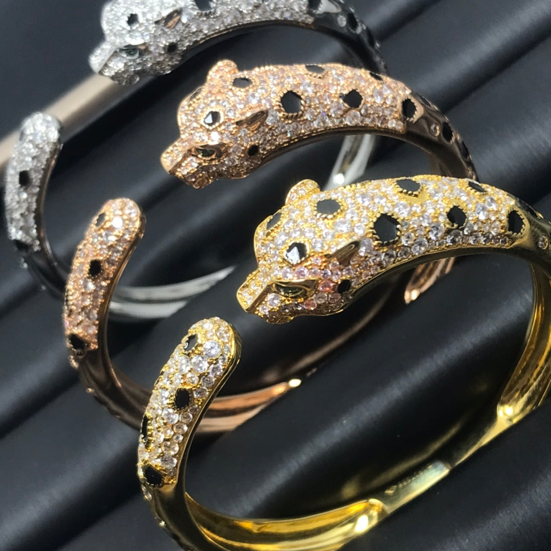 [Marins]PANTHERE BIG BRACELET DIAMONDS