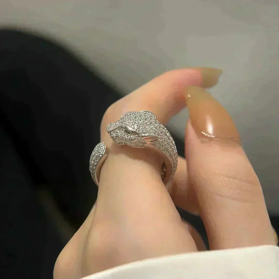 [Marins]PANTHERE 5.5MM ALL DIAMOND RING