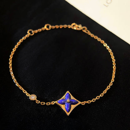[Marins]COLOR STAR PINK GOLD DIAMOND BRACELET