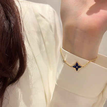 [Marins]COLOR STAR PINK GOLD DIAMOND BRACELET