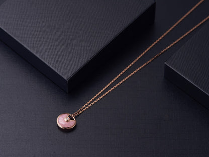 [Marins]AMULETTE Marins GOLD PINK MOP NECKLACE