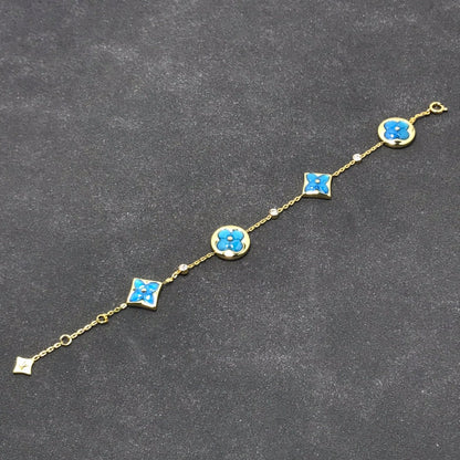 [Marins]STAR AND SUN TURQUOISE 4 MOTIFS 3 DIAMONDS