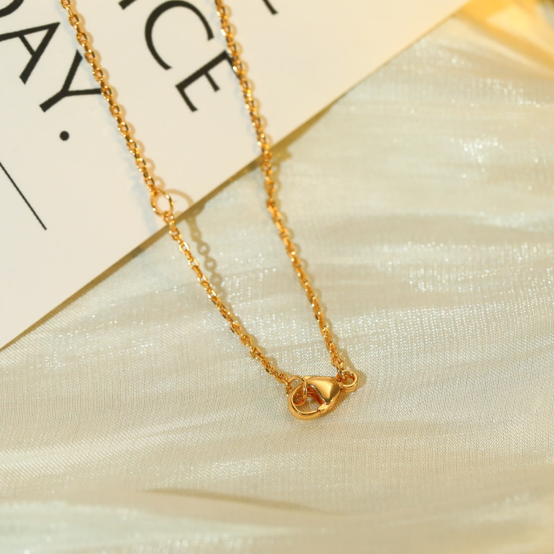 [Marins]VOLT SILVER DIAMOND PEDANT NECKLACE
