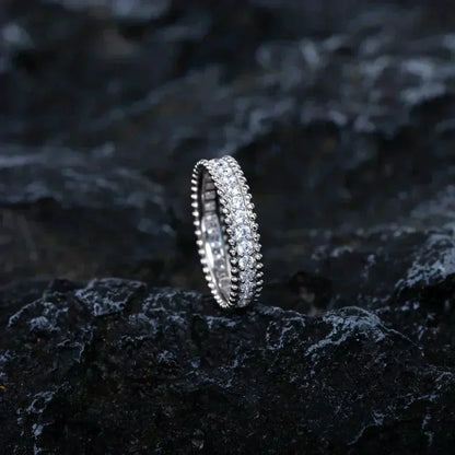 [Marins]PERLEE DIAMOND SILVER RING