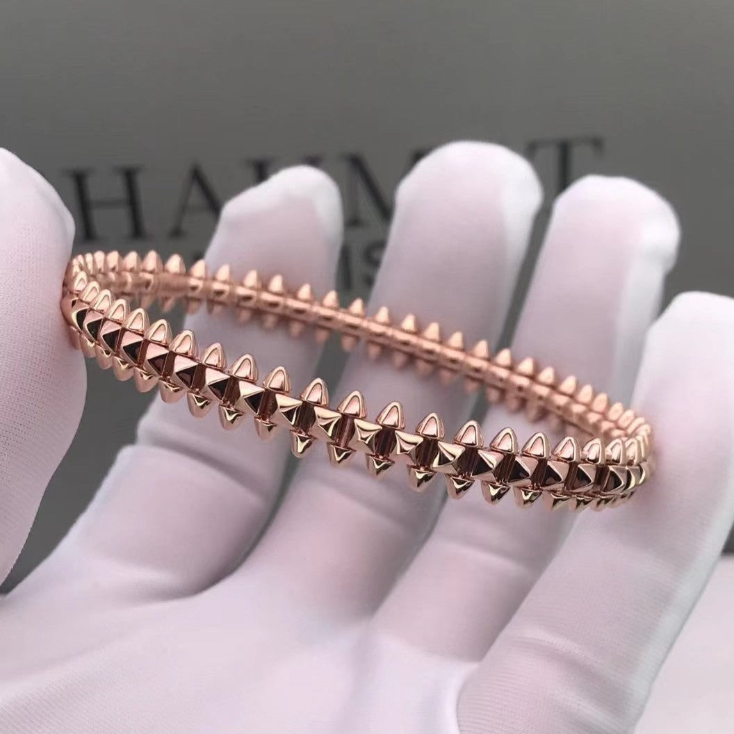 [Marins]CLASH PINK GOLD BRACELET