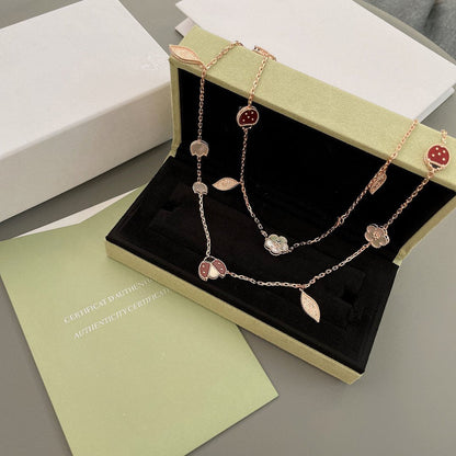 [Marins]LUCKY SPRING 15 MOTIFS Marins GOLD NECKLACE