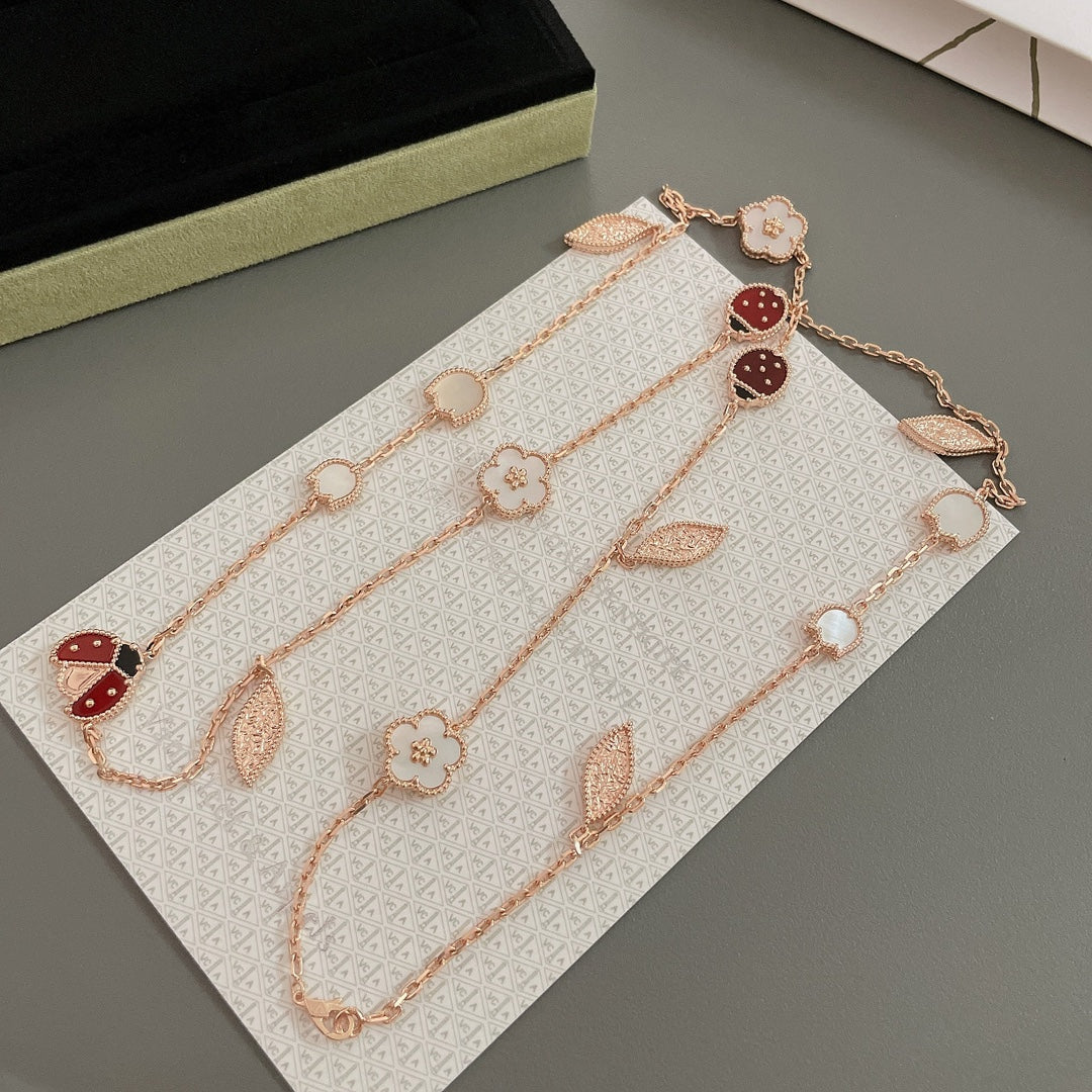 [Marins]LUCKY SPRING 15 MOTIFS Marins GOLD NECKLACE