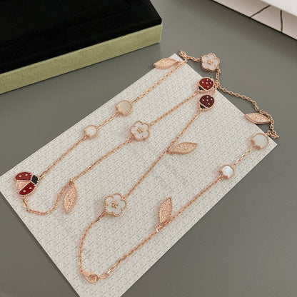 [Marins]LUCKY SPRING 15 MOTIFS Marins GOLD NECKLACE