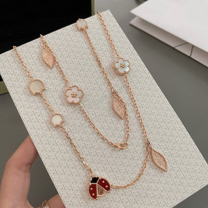 [Marins]LUCKY SPRING 15 MOTIFS Marins GOLD NECKLACE