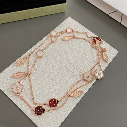[Marins]LUCKY SPRING 15 MOTIFS Marins GOLD NECKLACE