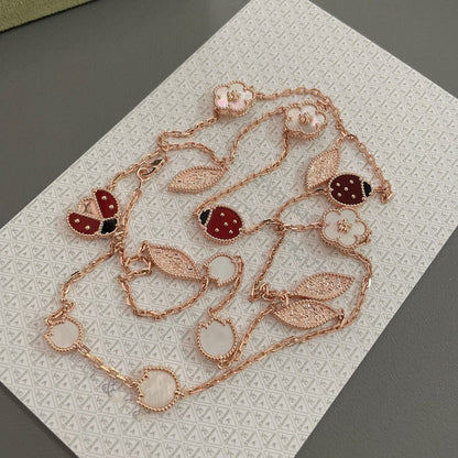 [Marins]LUCKY SPRING 15 MOTIFS Marins GOLD NECKLACE