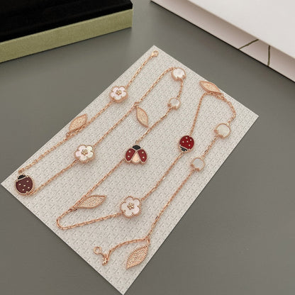[Marins]LUCKY SPRING 15 MOTIFS Marins GOLD NECKLACE