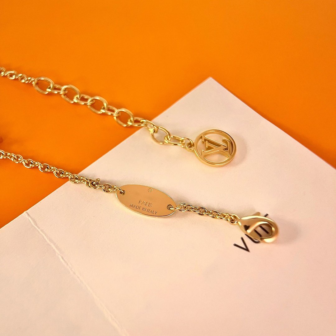 [Marins]LOGO STAR MOTIF GOLD BRACELET