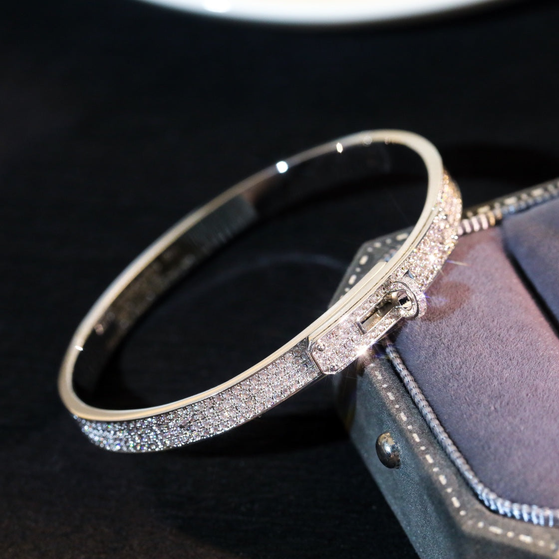 [Marins]KELLY BRACELET DIAMOND PAVED