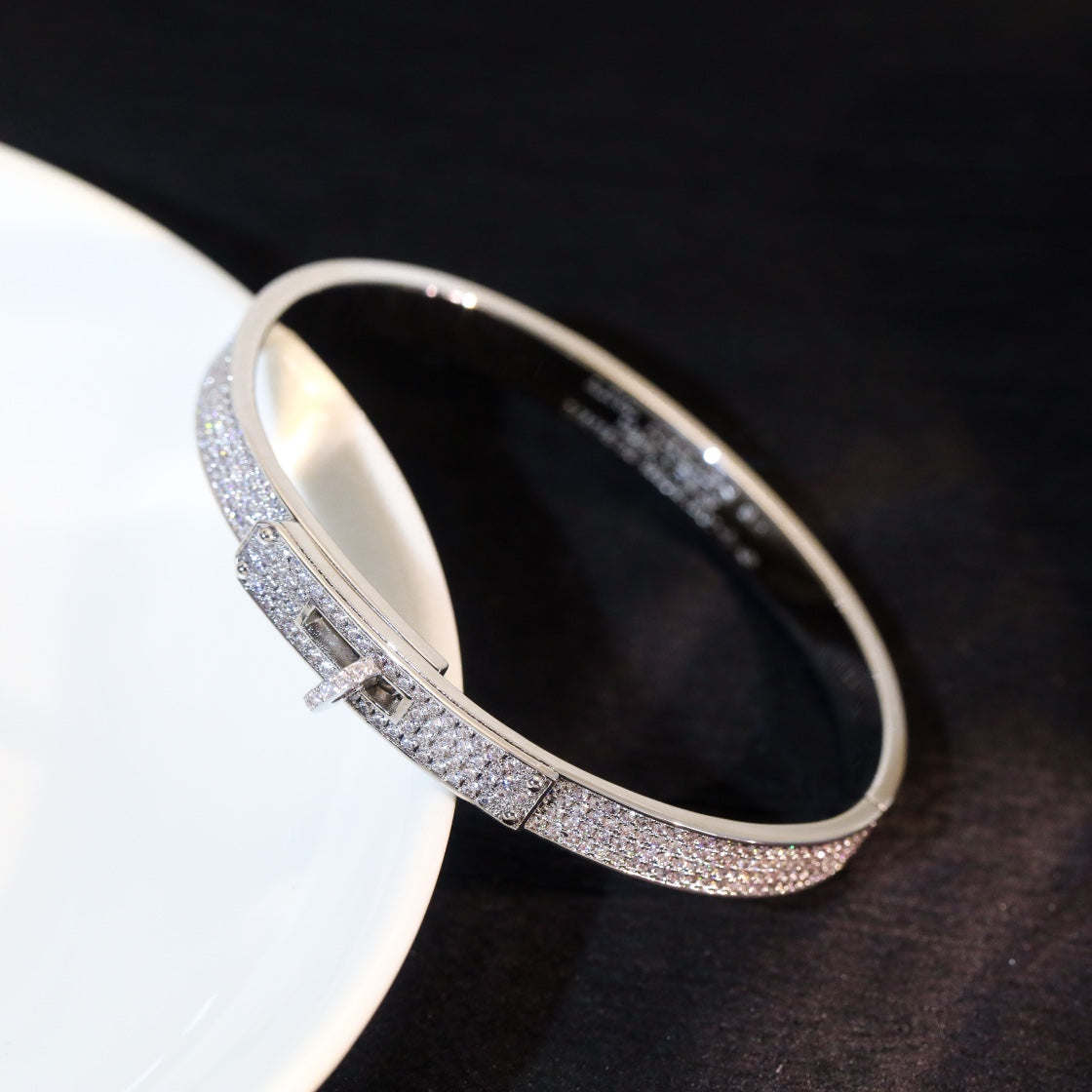 [Marins]KELLY BRACELET DIAMOND PAVED