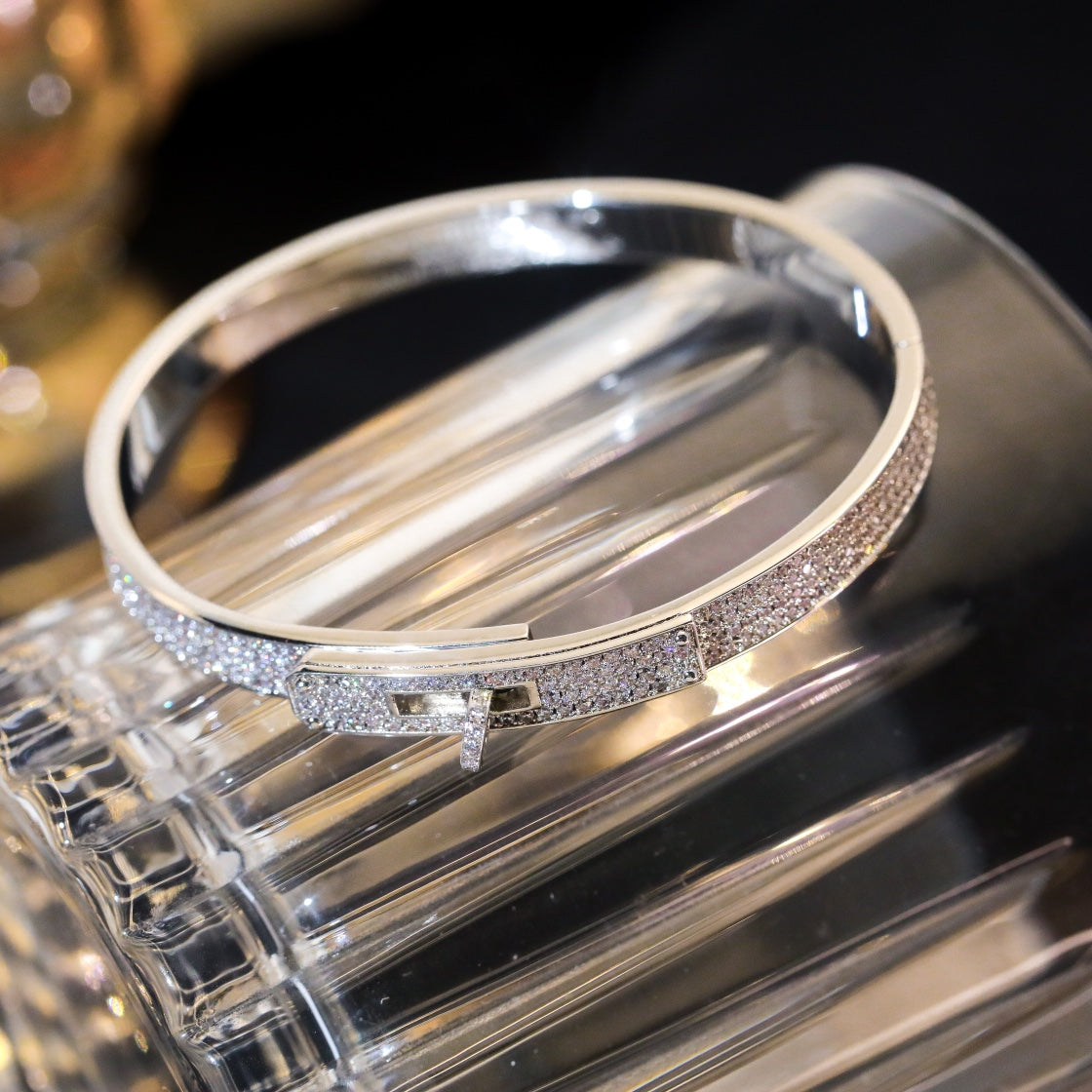 [Marins]KELLY BRACELET DIAMOND PAVED