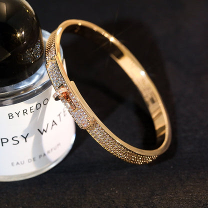[Marins]KELLY BRACELET DIAMOND PAVED