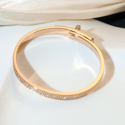 [Marins]KELLY BRACELET DIAMOND PAVED