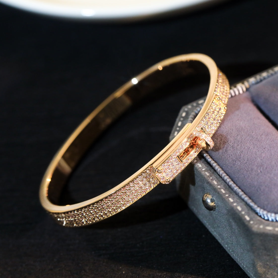 [Marins]KELLY BRACELET DIAMOND PAVED