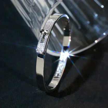 [Marins]KELLY SILVER DIAMOND BRACELET