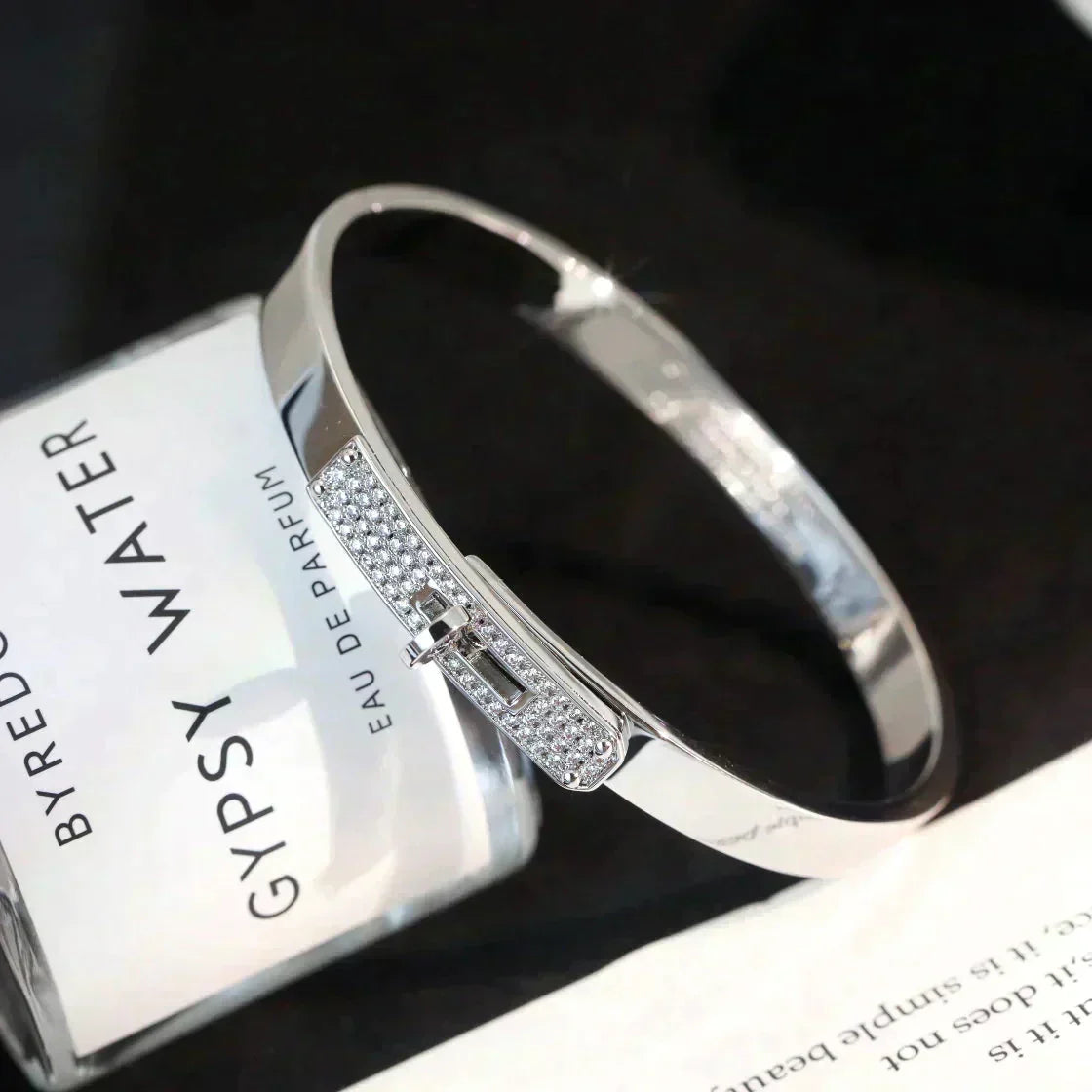[Marins]KELLY SILVER DIAMOND BRACELET