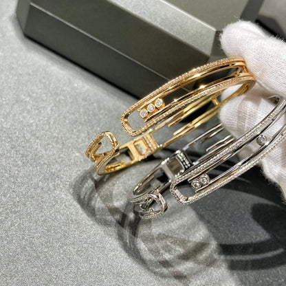 [Marins]MOVE 10TH PAVED DIAMOND BRACELET