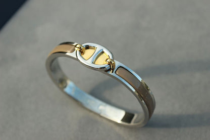 [Marins]CLIC CHAINE SILVER BRACELET
