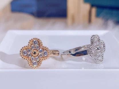 [Marins]CLOVER DIAMOND RING