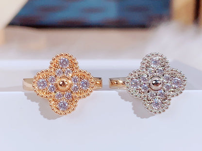 [Marins]CLOVER DIAMOND RING