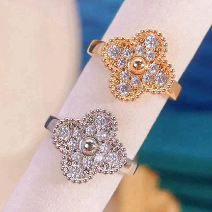[Marins]CLOVER DIAMOND RING