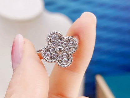[Marins]CLOVER DIAMOND RING
