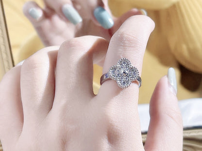 [Marins]CLOVER DIAMOND RING